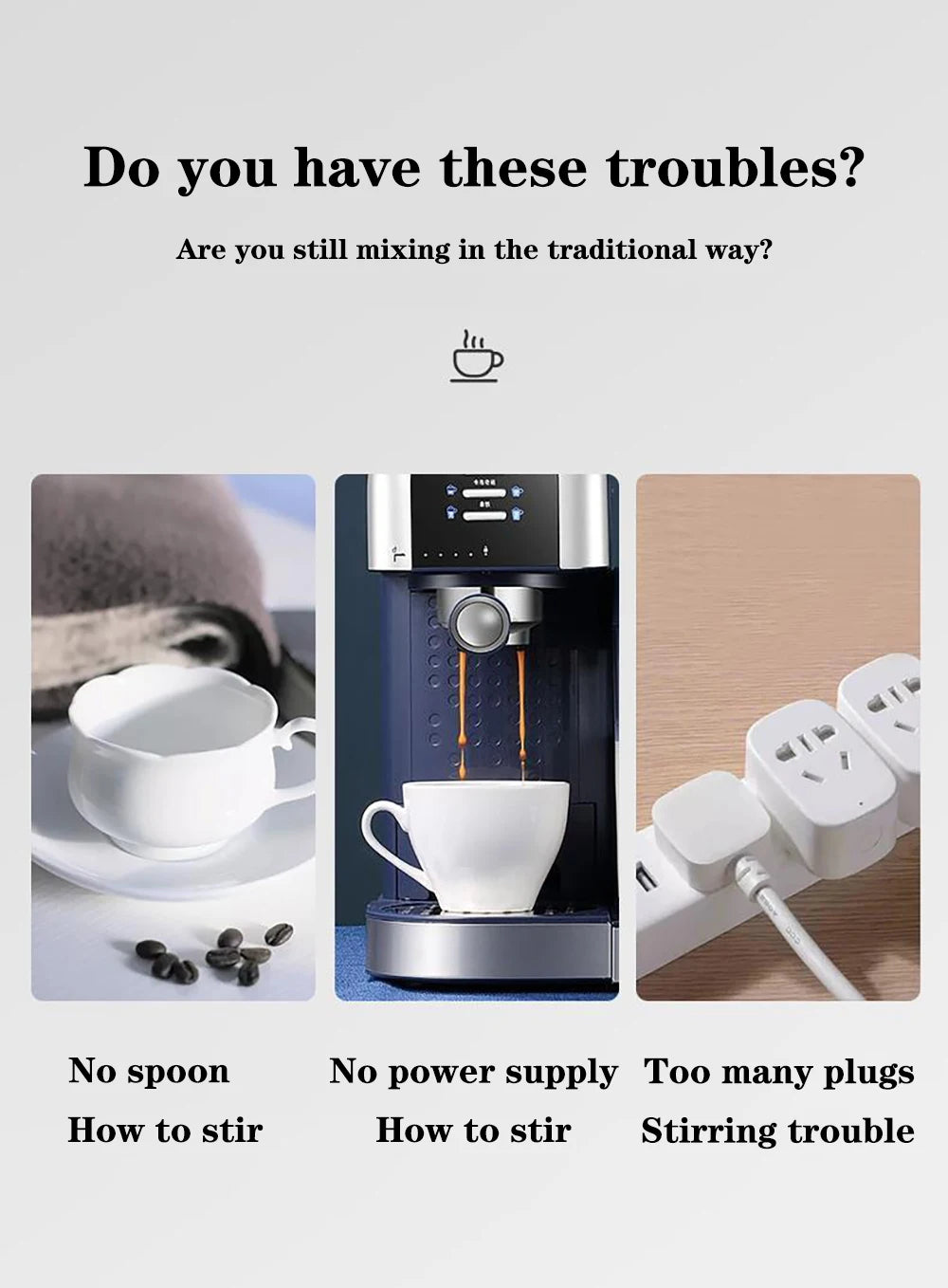 Lazy Coffee auto Stirring Cup