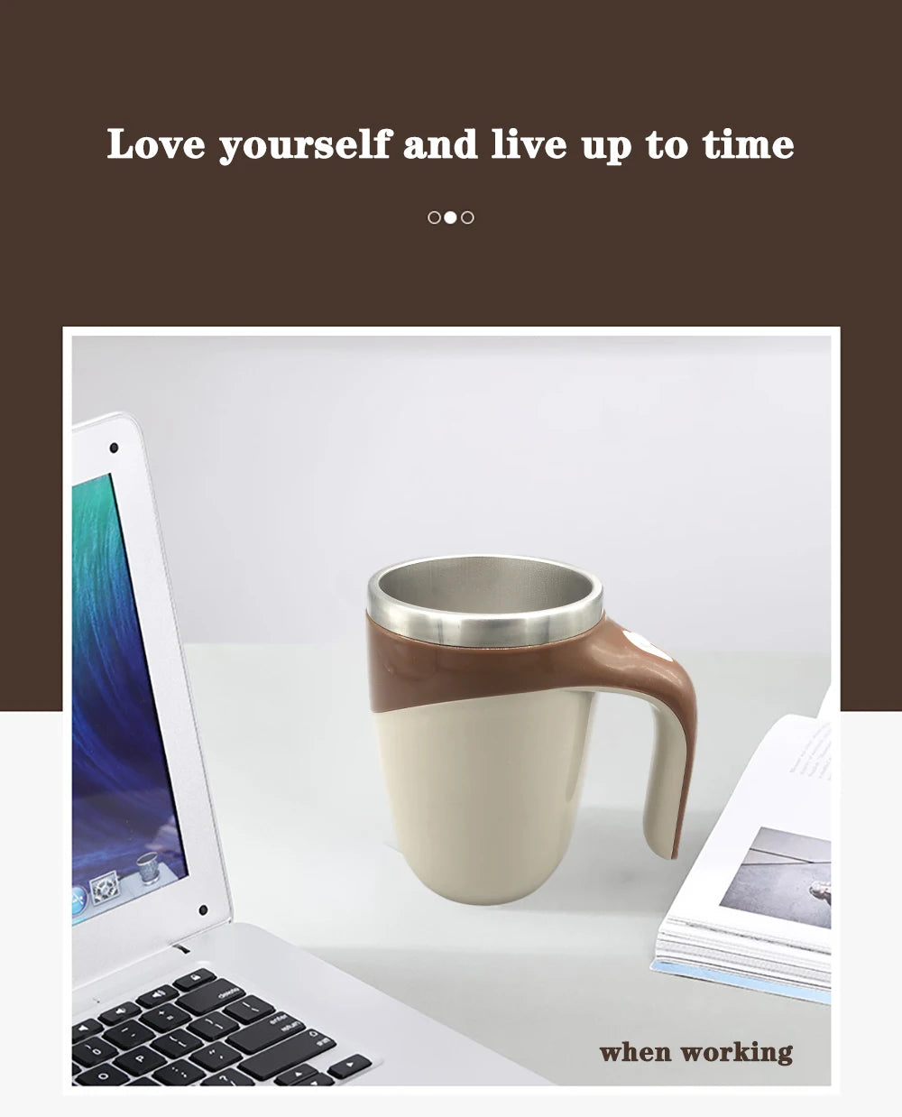 Lazy Coffee auto Stirring Cup
