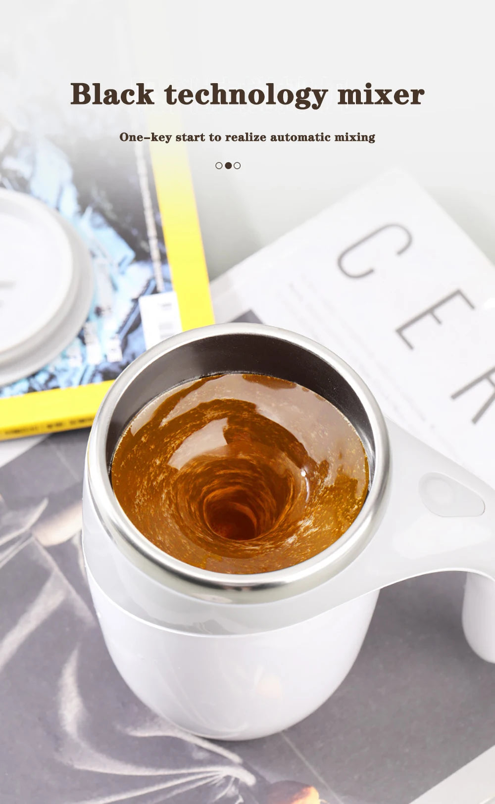 Lazy Coffee auto Stirring Cup