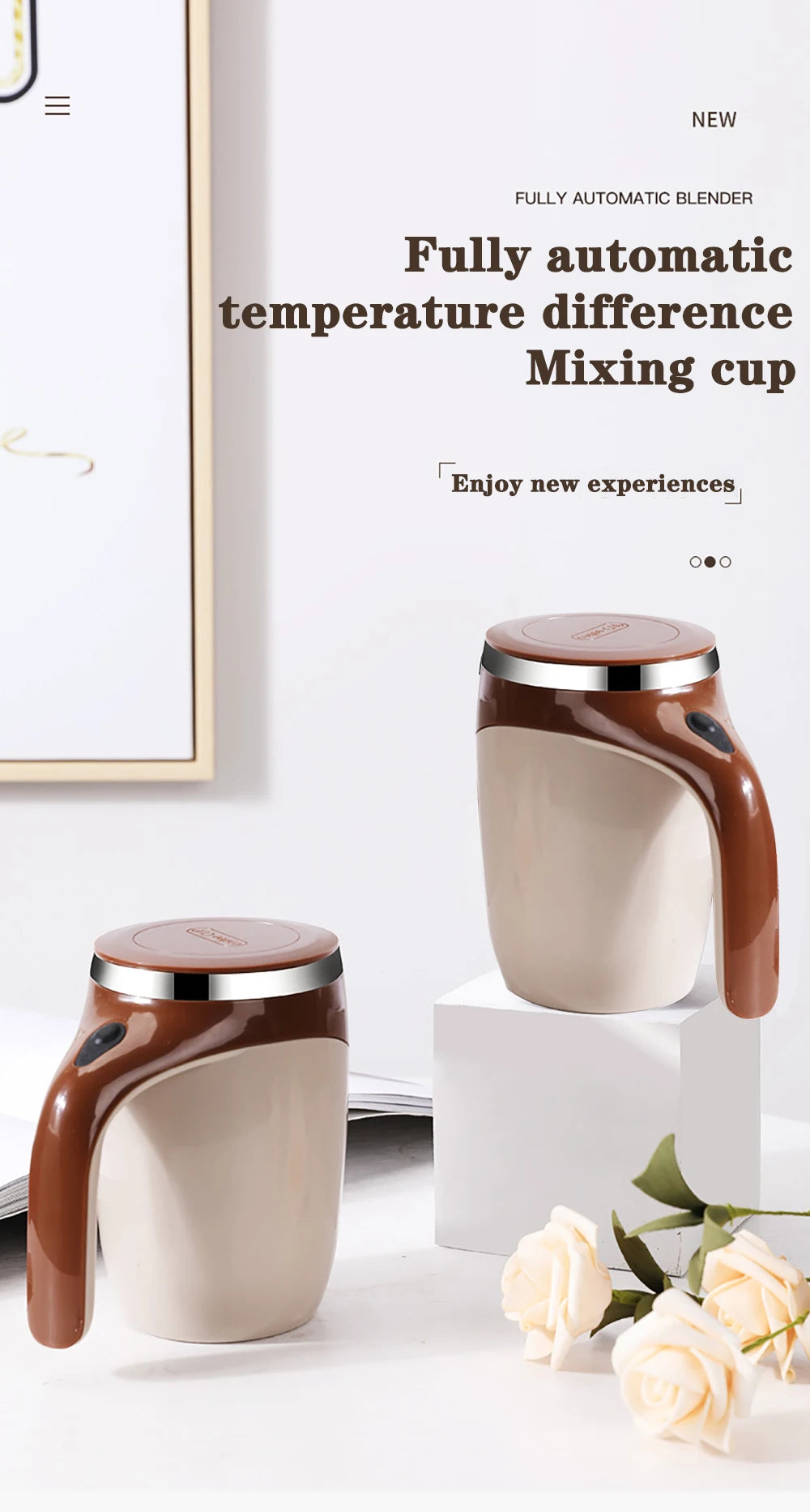 Lazy Coffee auto Stirring Cup