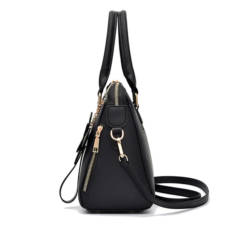 Yogodlns Luxury Embroidery Handbag For Women PU Leather Tassel Crossbody Bag Designer Handle Bag Brand Female Shoudler Bag bolso