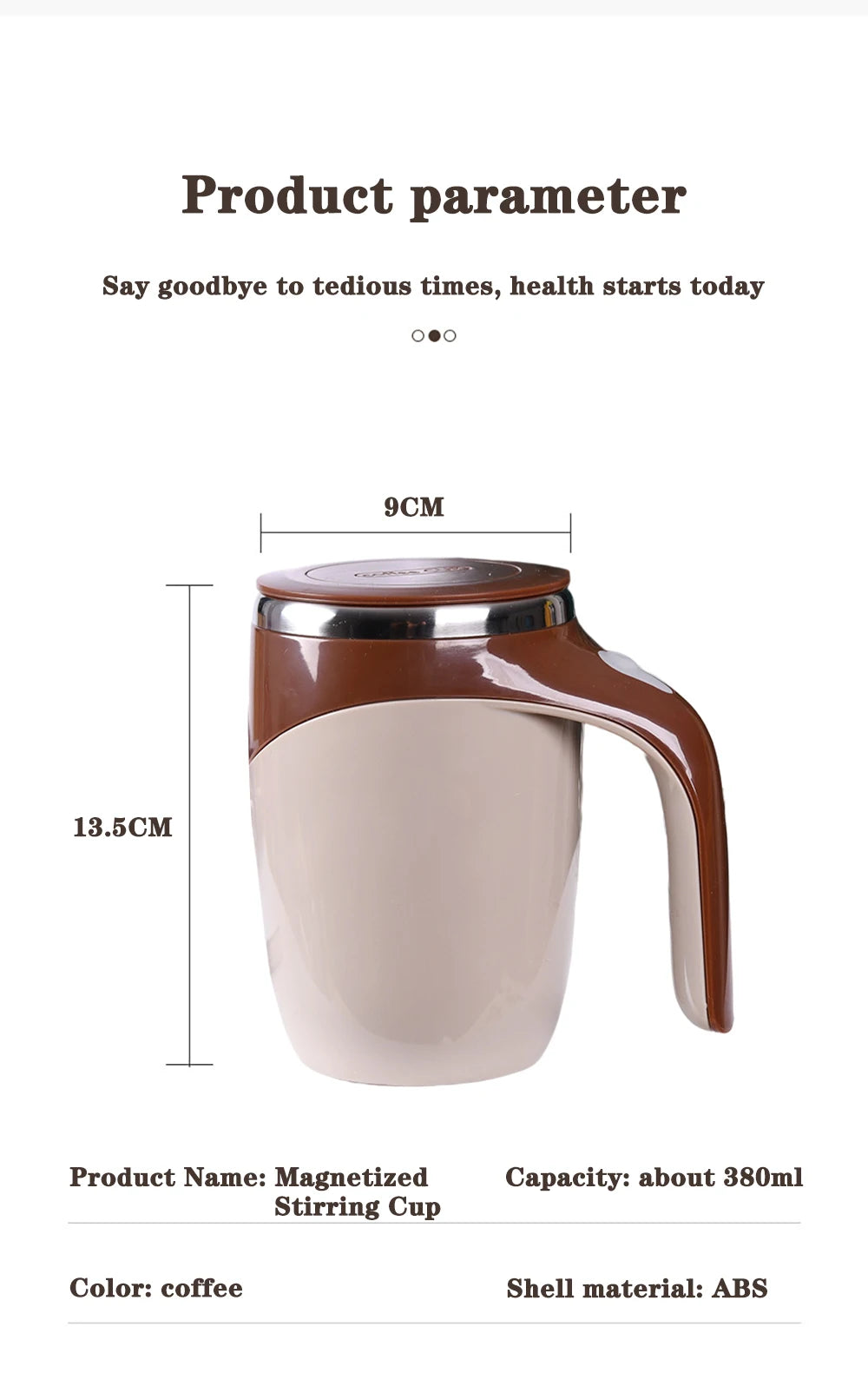 Lazy Coffee auto Stirring Cup