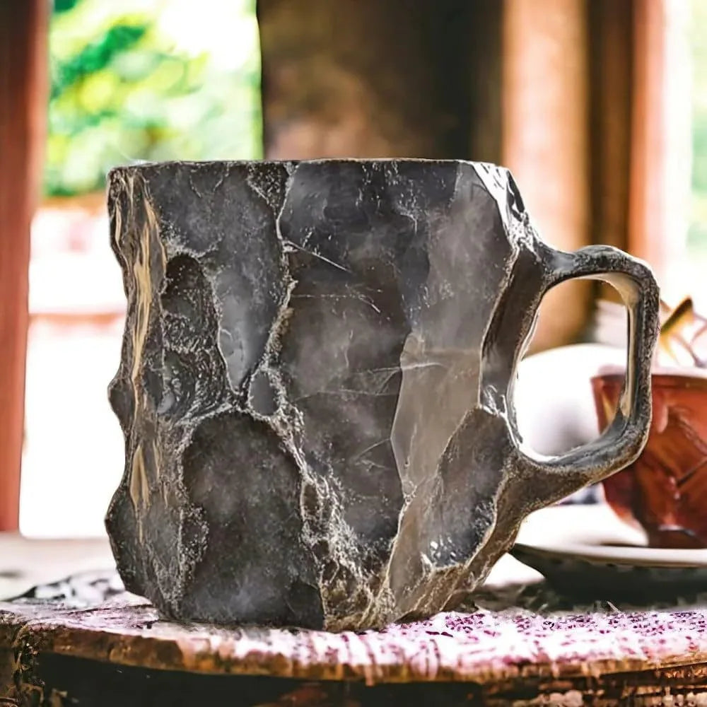 Creative Imitation Crystal Mineral Coffee Mug Resin Stylish Water Cup Office Home Mineral Mugs New Year Gifts for Yours Friends