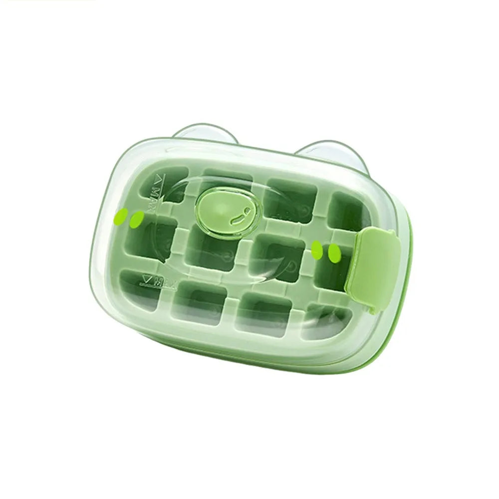 50-Cube Ice Maker with Easy Press Cap with Easy-press Lid Large Capacity Ice Cube Machine Reusable Food-grade Ice Cube Mold